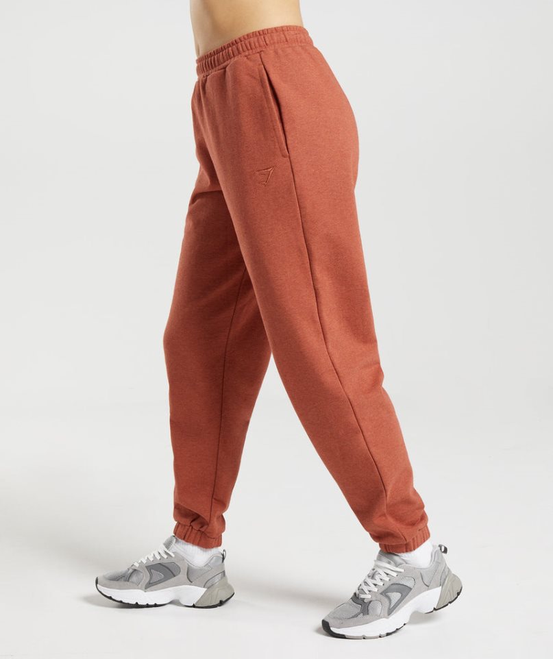 Women's Gymshark Rest Day Sweats Jogger Brown | NZ 2FHDXK